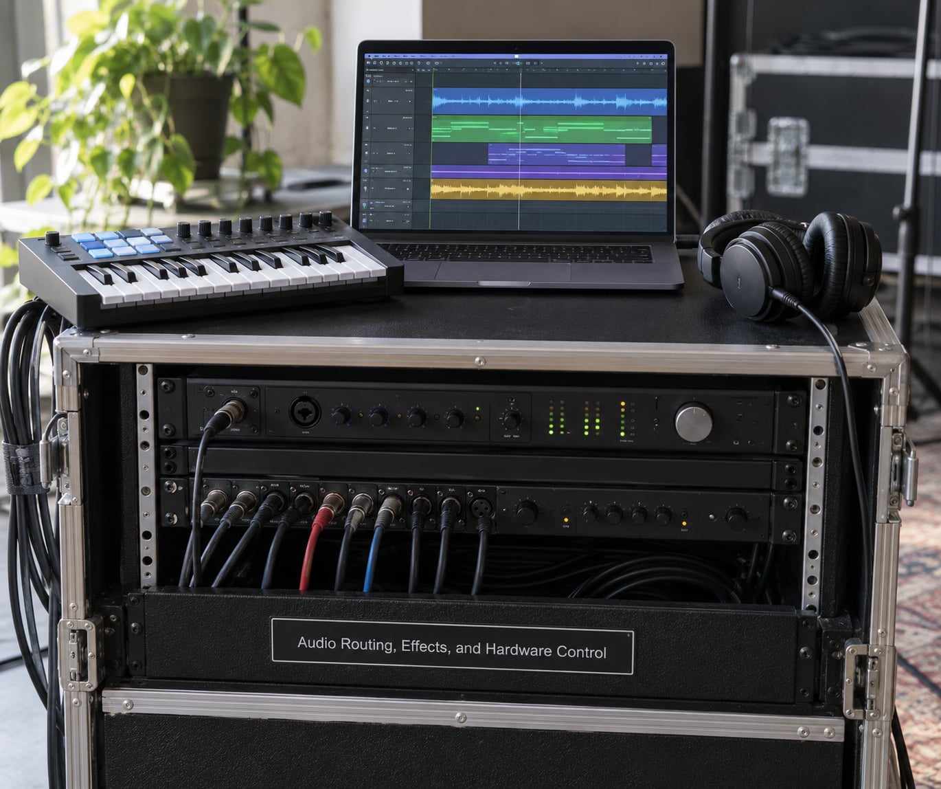 Audio Routing, Effects, and Hardware Control