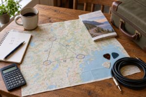 how to tour on a small budget
