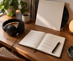 how to write an album review
