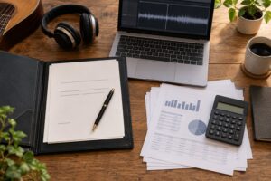 what is a distribution deal vs a record deal