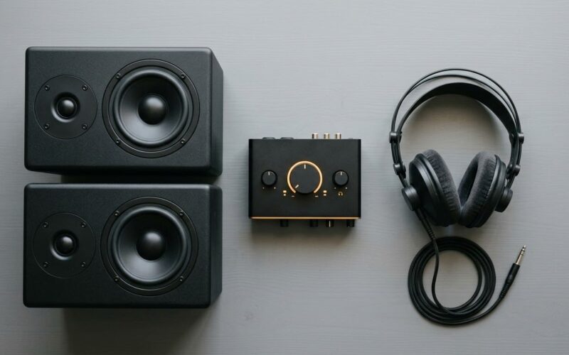 Studio Monitors vs Headphones for Mixing Guide (2026)