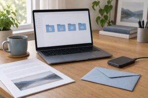 how to deliver files to a client professionally