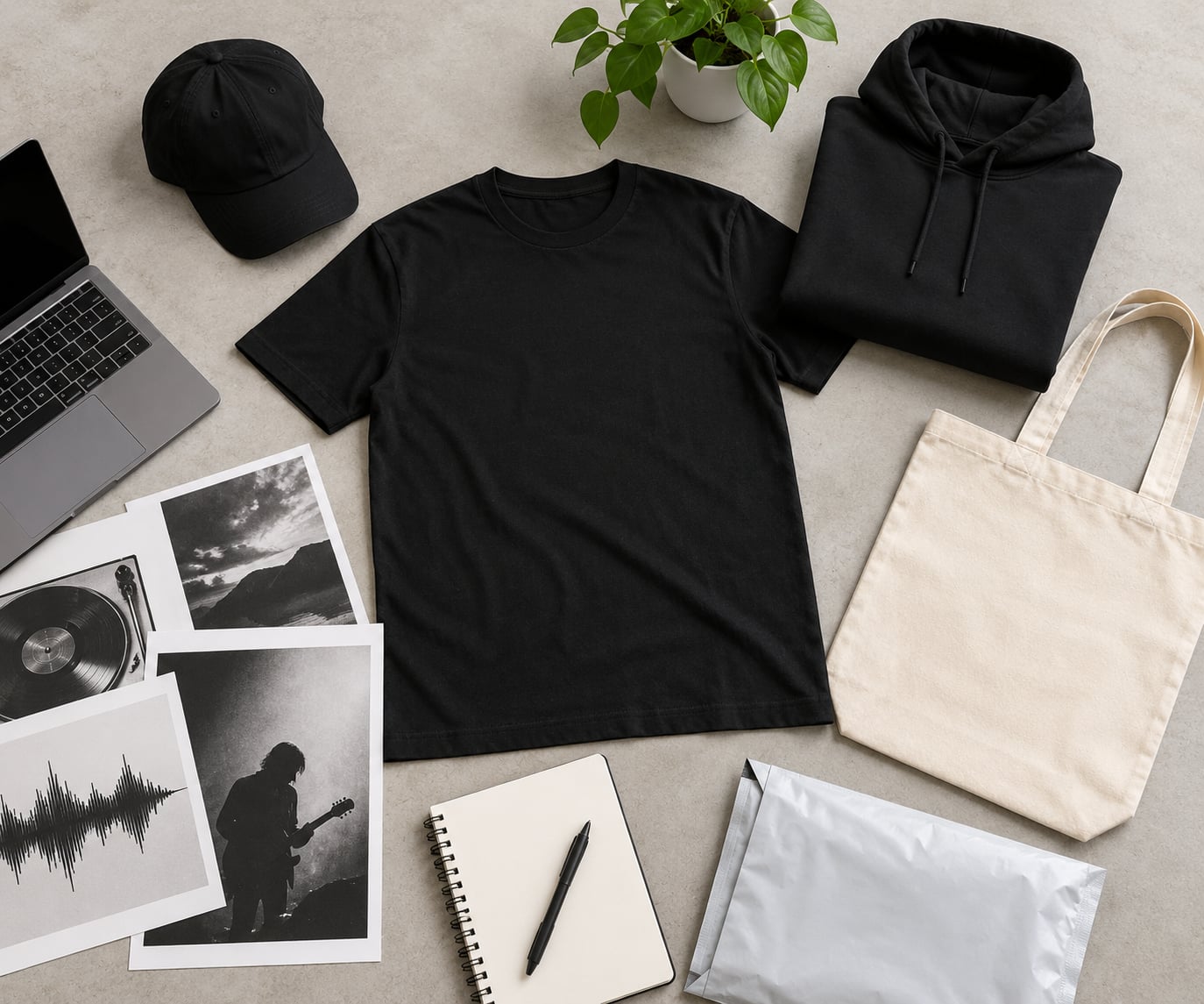 how to get merchandise made without holding inventory