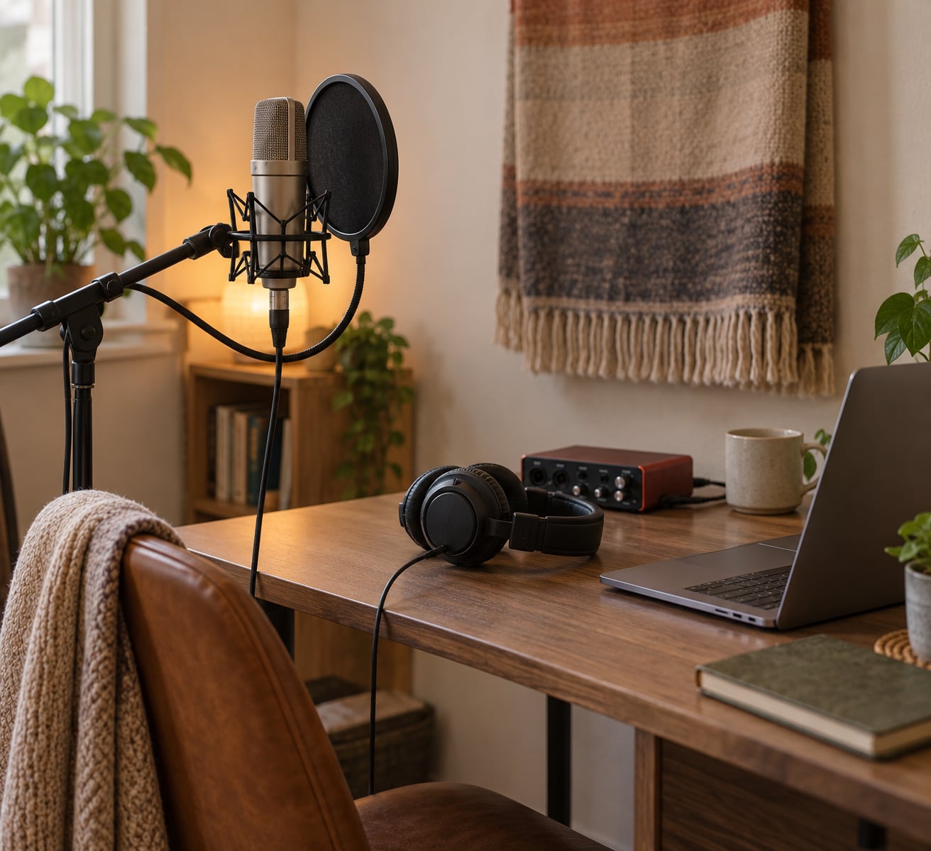 how to record vocals at home