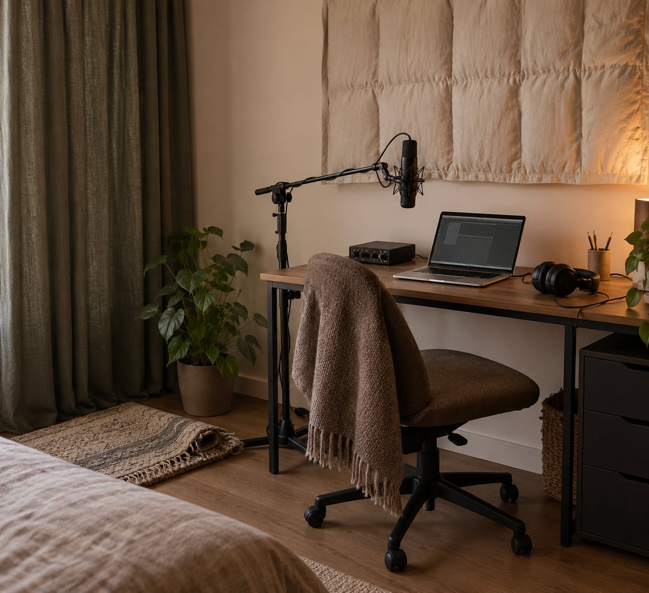 how to build a home studio on a budget