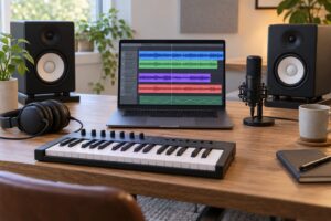how to teach music production online