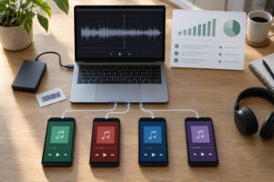 how do music distributors work