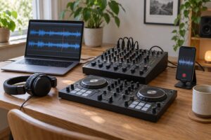 how to record a dj mix at home