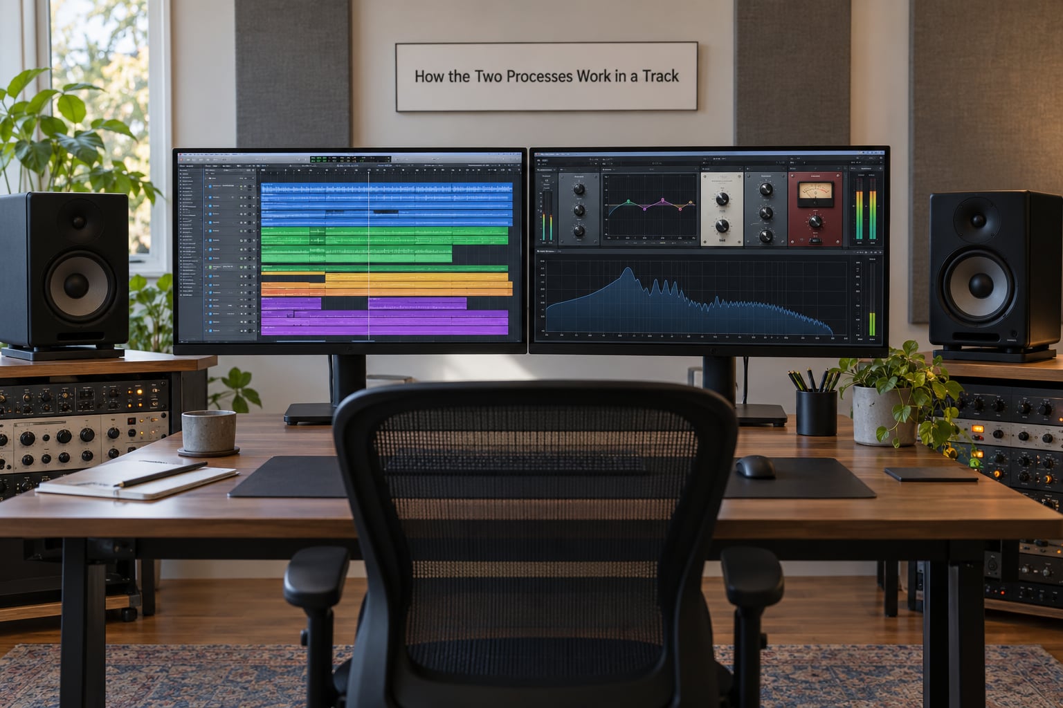 How the Two Processes Work in a Track