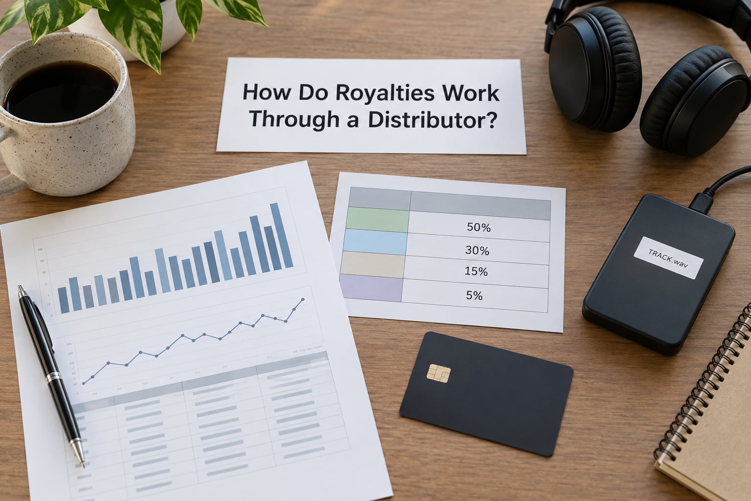 How Do Royalties Work Through a Distributor?