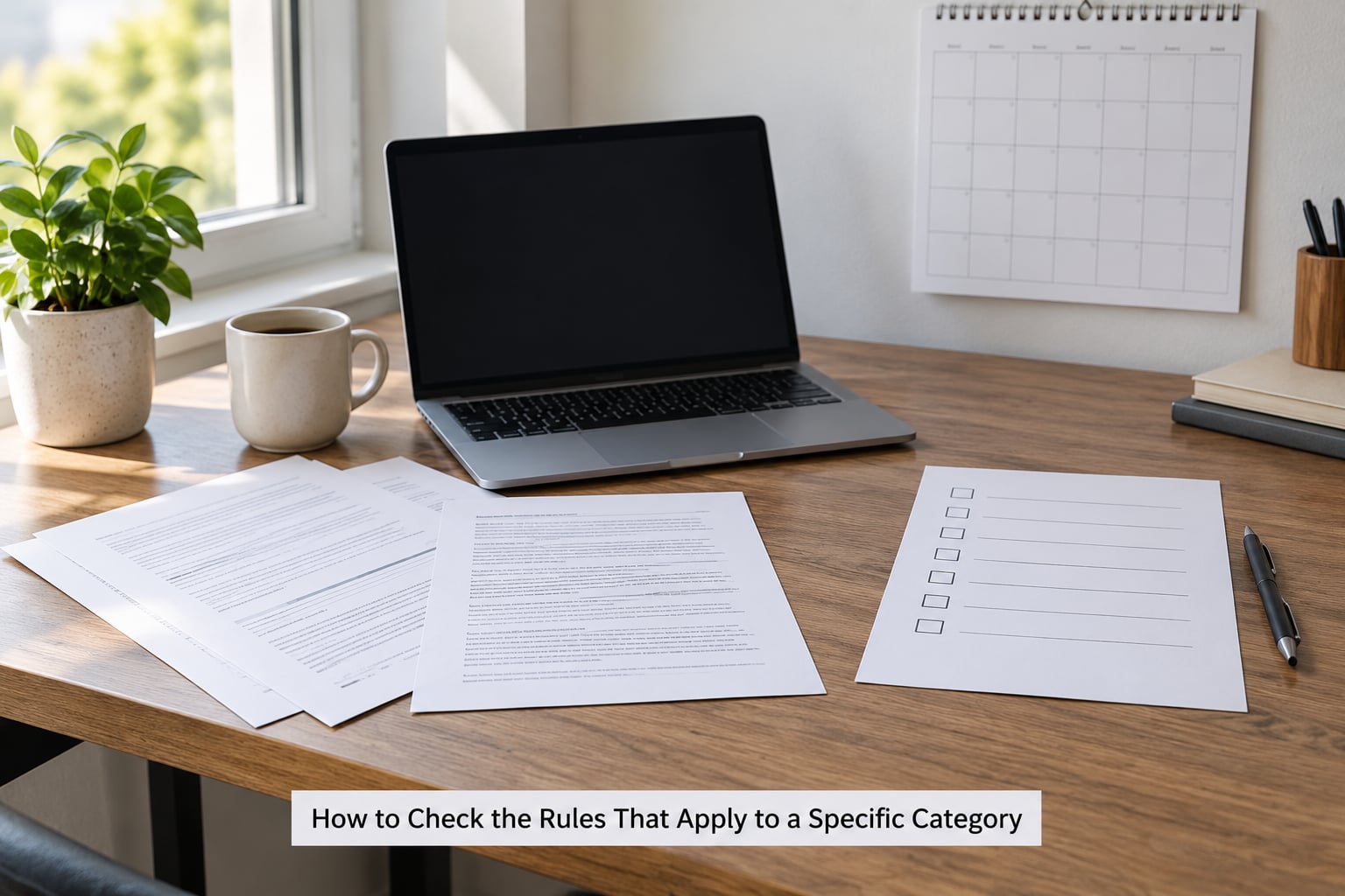 How to Check the Rules That Apply to a Specific Category