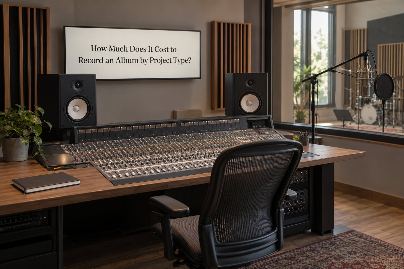 How Much Does It Cost to Record an Album by Project Type?