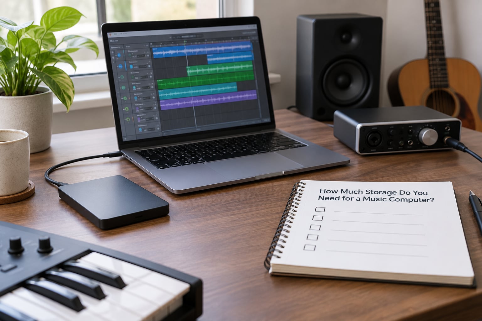 How Much Storage Do You Need for a Music Computer?