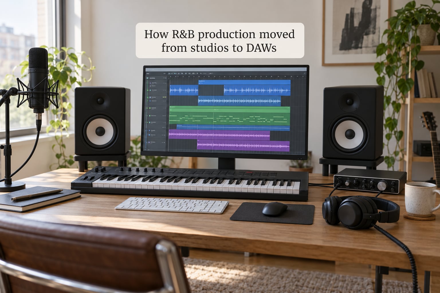 How R&B production moved from studios to DAWs