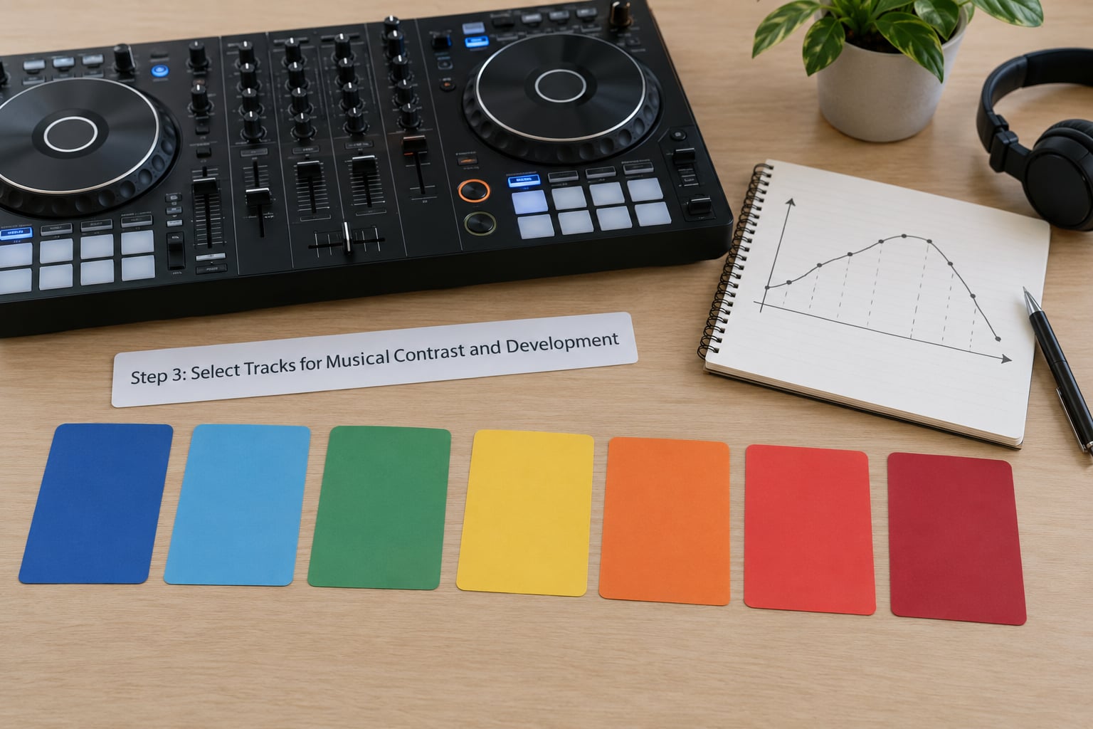 Step 3: Select Tracks for Musical Contrast and Development