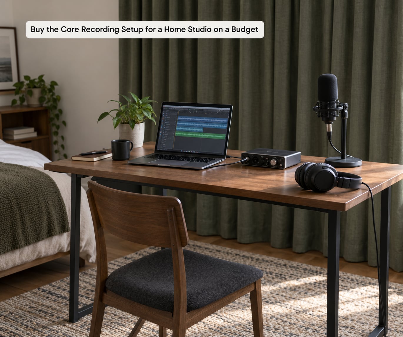 Buy the Core Recording Setup for a Home Studio on a Budget