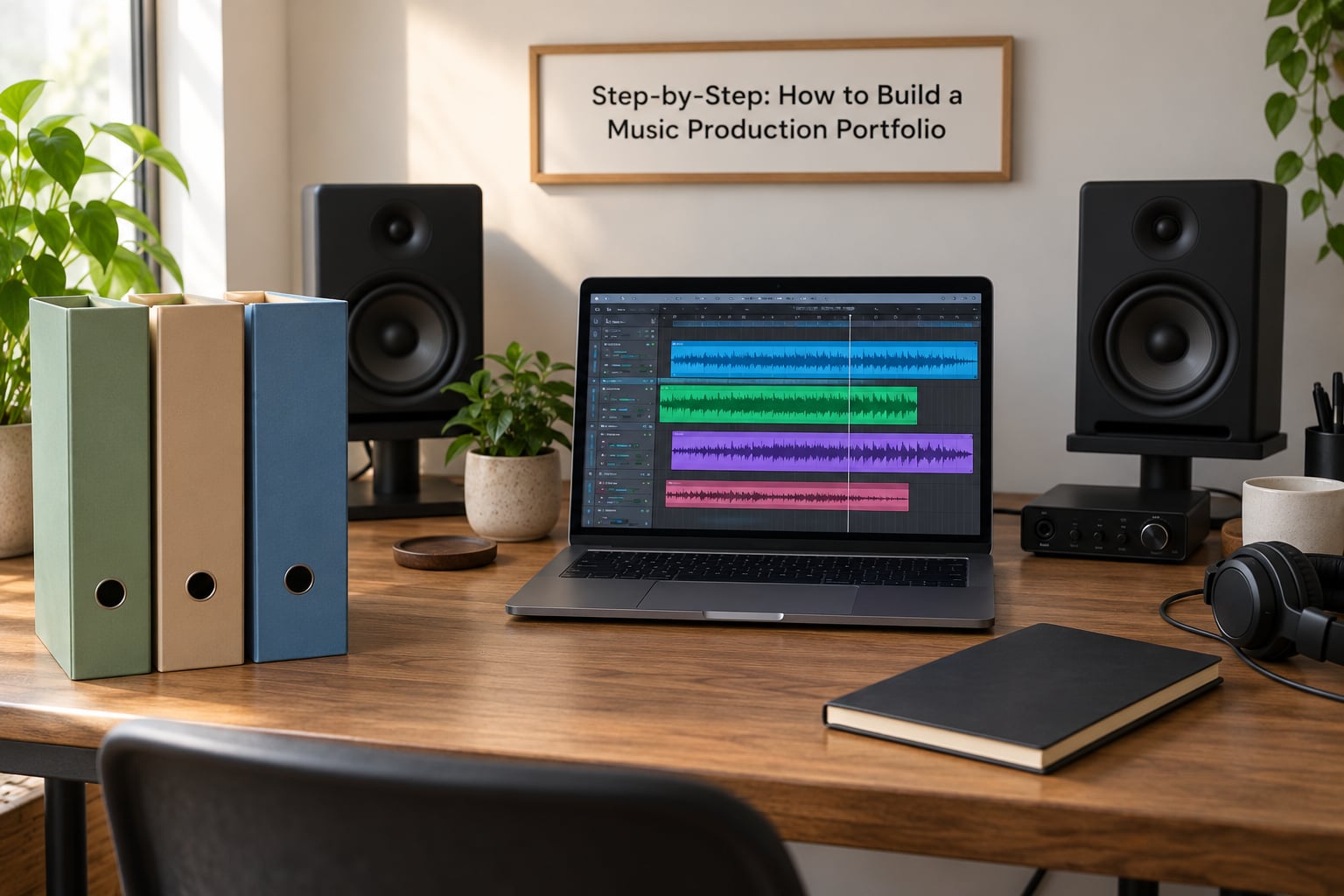 Step-by-Step: How to Build a Music Production Portfolio