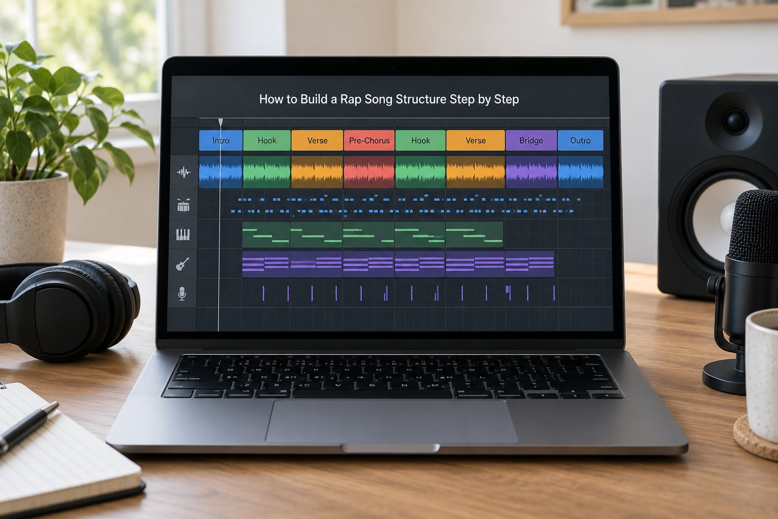 How to Build a Rap Song Structure Step by Step