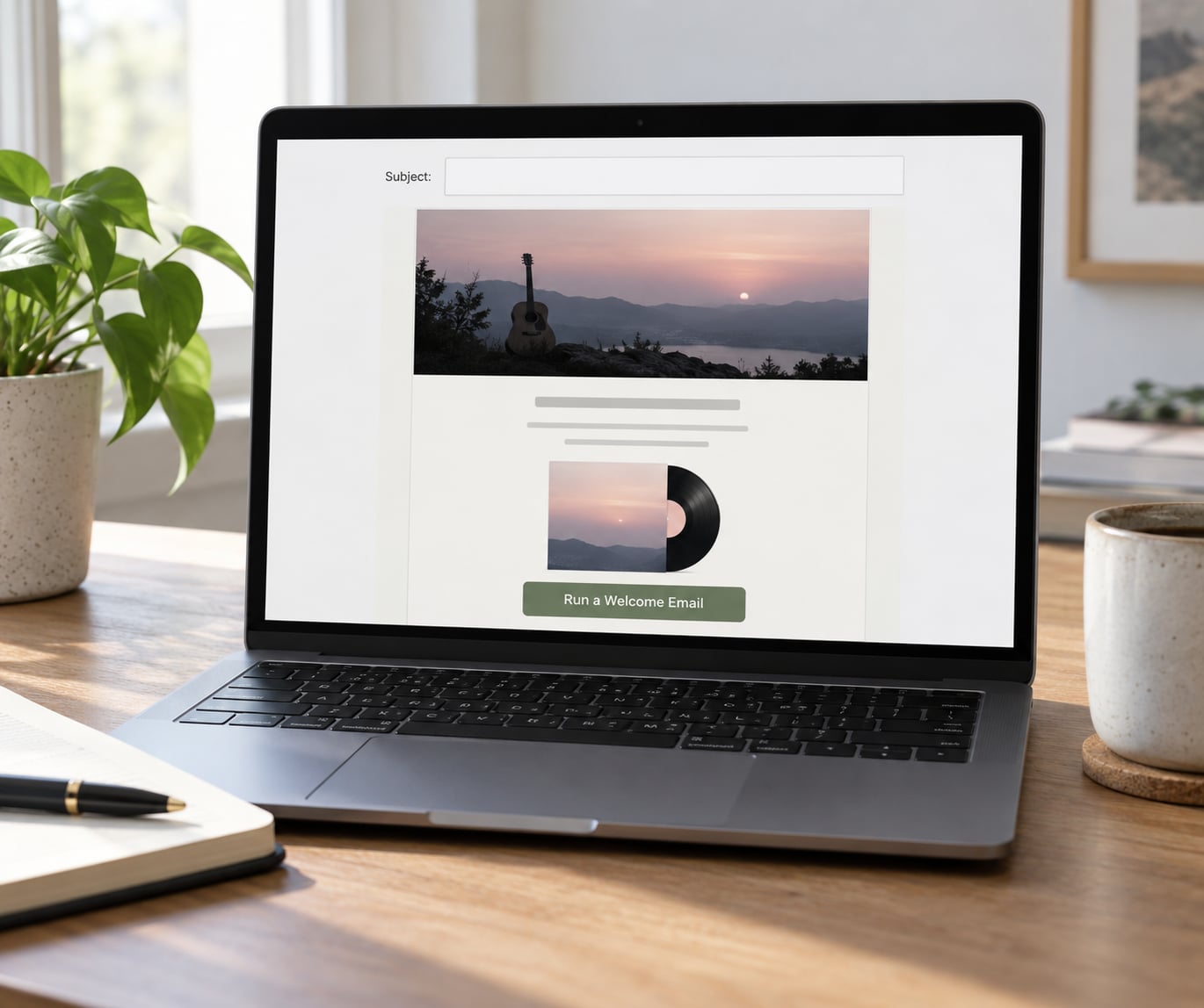 Run a Welcome Email