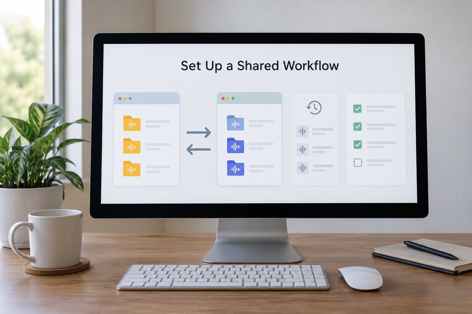 Set Up a Shared Workflow