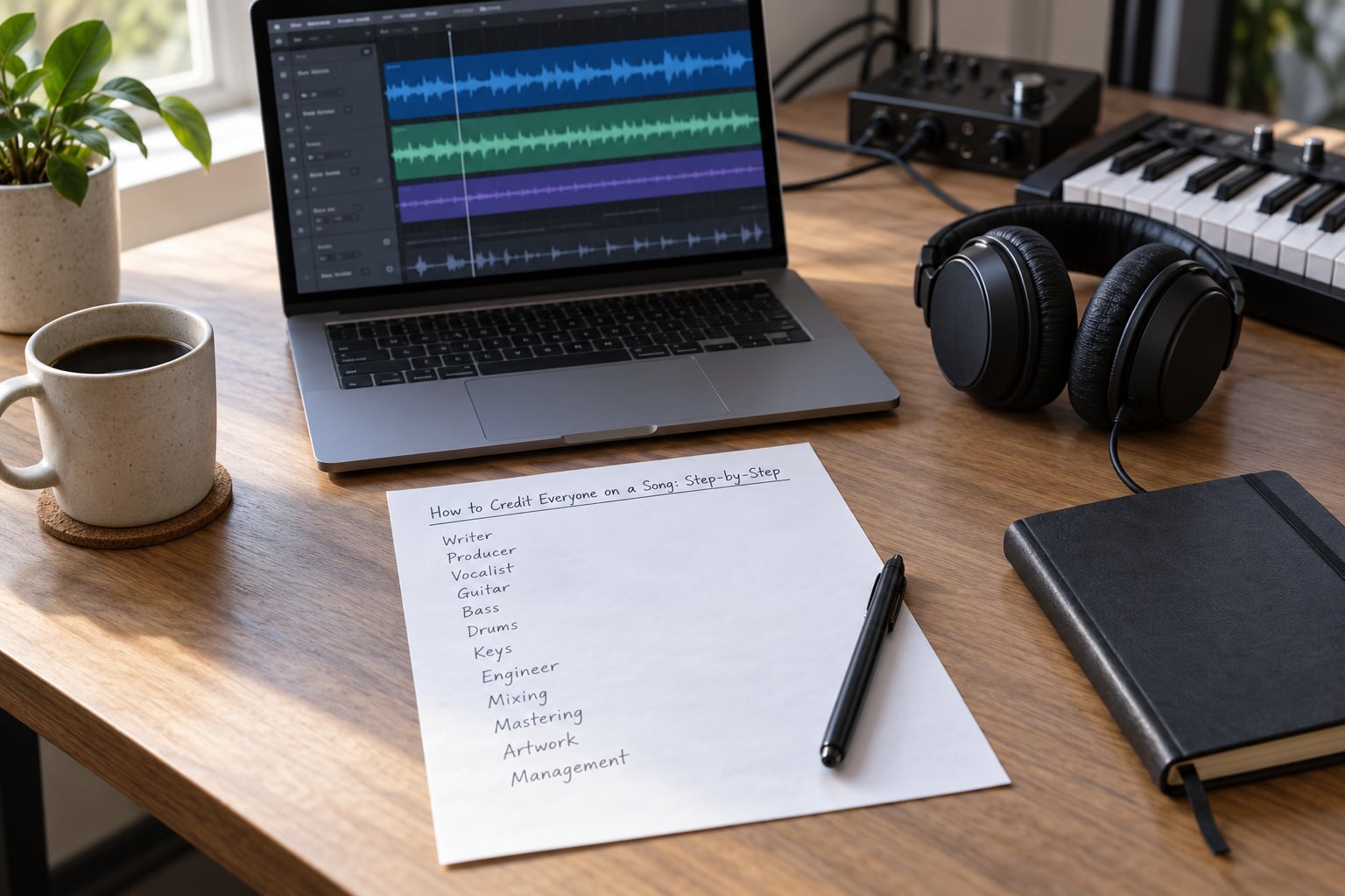 How to Credit Everyone on a Song: Step-by-Step