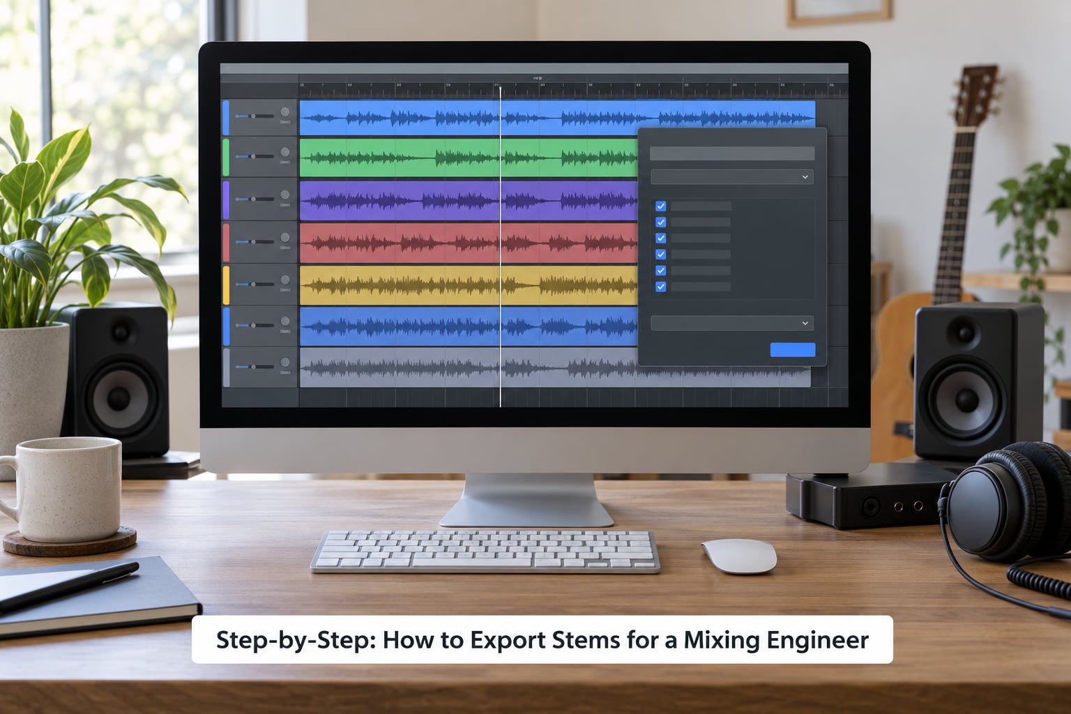 Step-by-Step: How to Export Stems for a Mixing Engineer