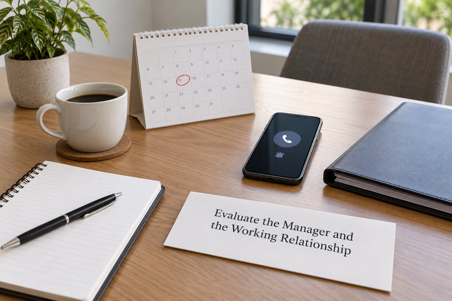 Evaluate the Manager and the Working Relationship