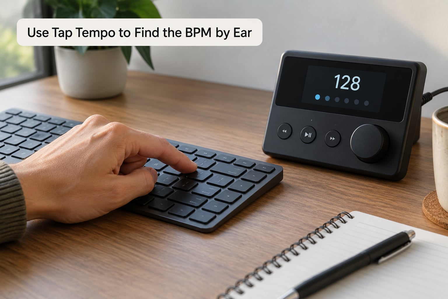 Use Tap Tempo to Find the BPM by Ear