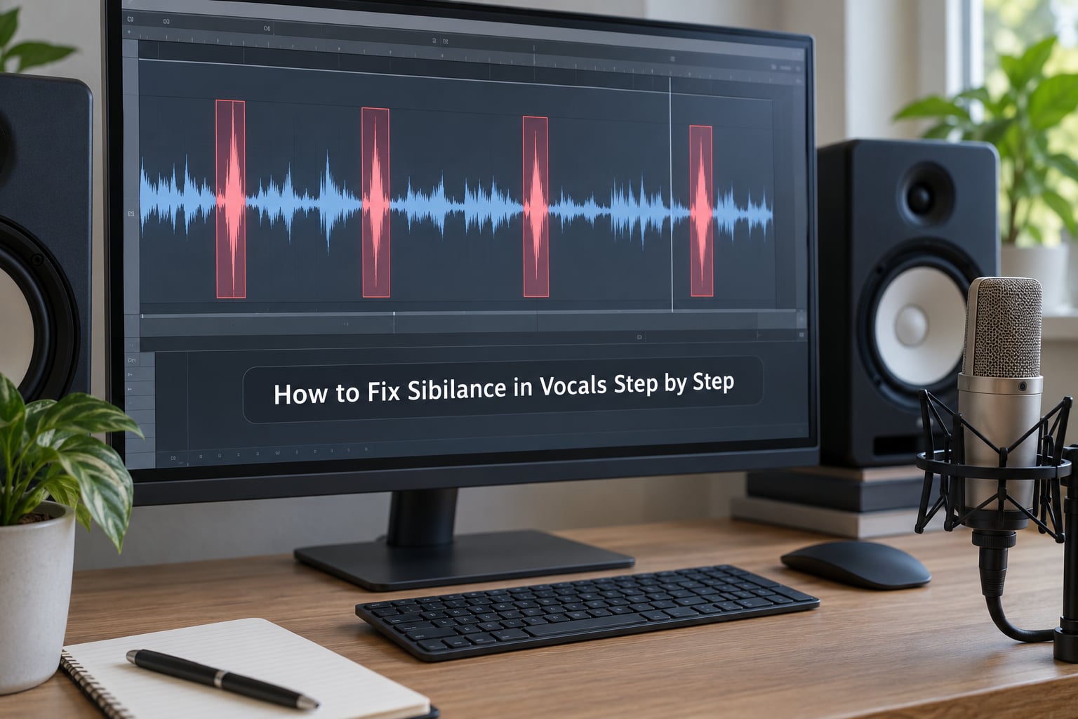 How to Fix Sibilance in Vocals Step by Step