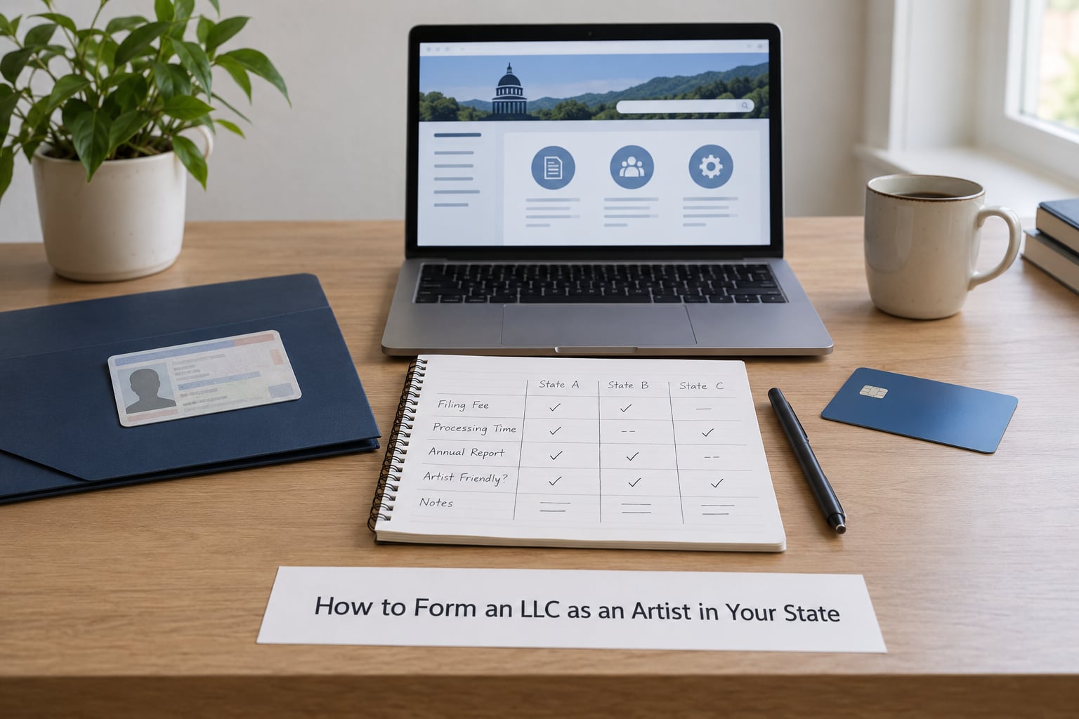 How to Form an LLC as an Artist in Your State