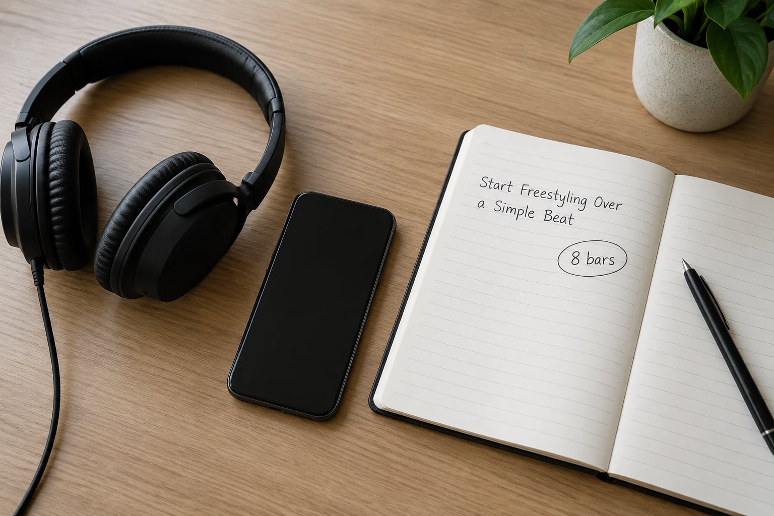 Start Freestyling Over a Simple Beat