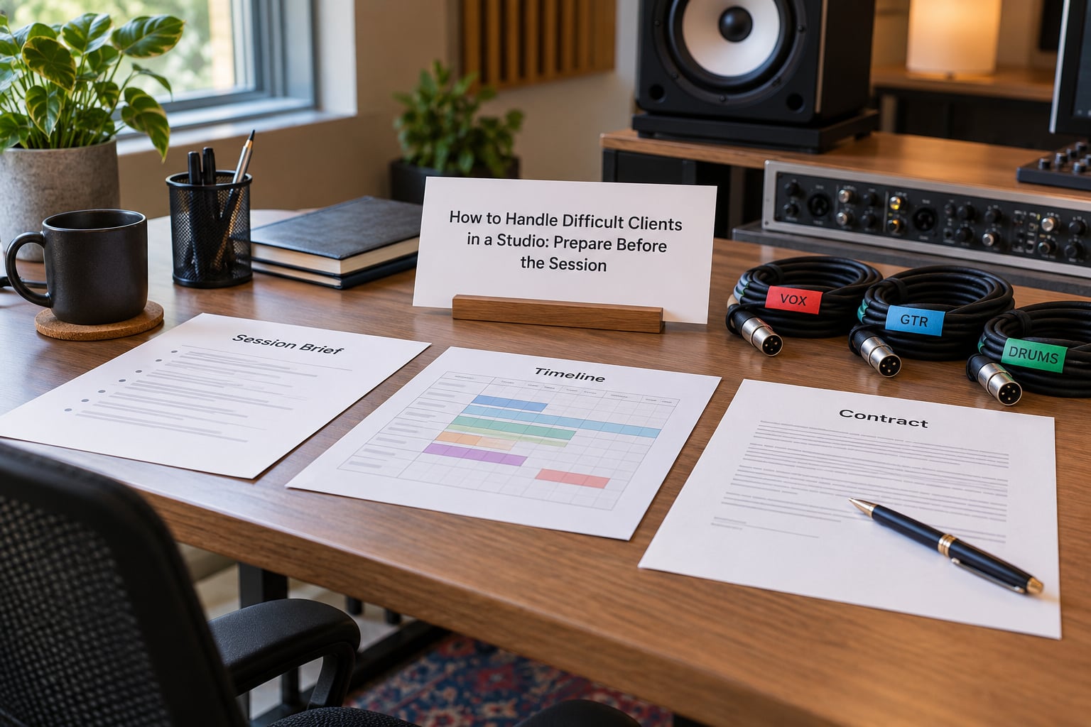 How to Handle Difficult Clients in a Studio: Prepare Before the Session