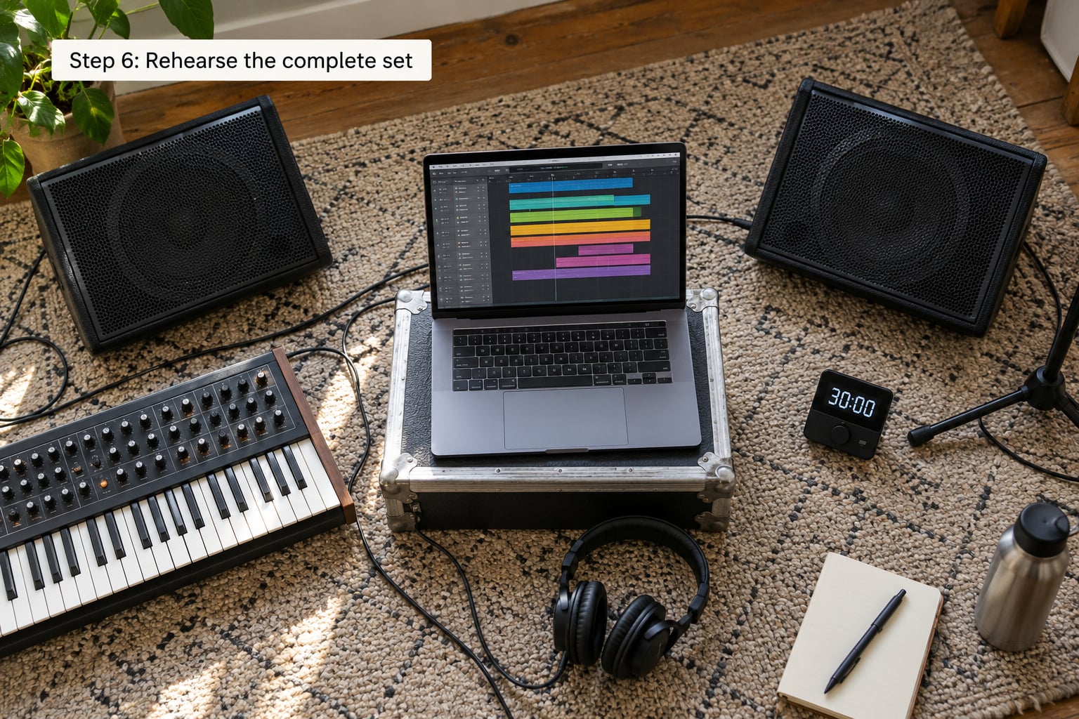 Step 6: Rehearse the complete set