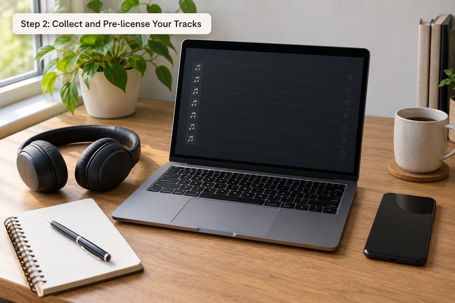 Step 2: Collect and Pre-license Your Tracks