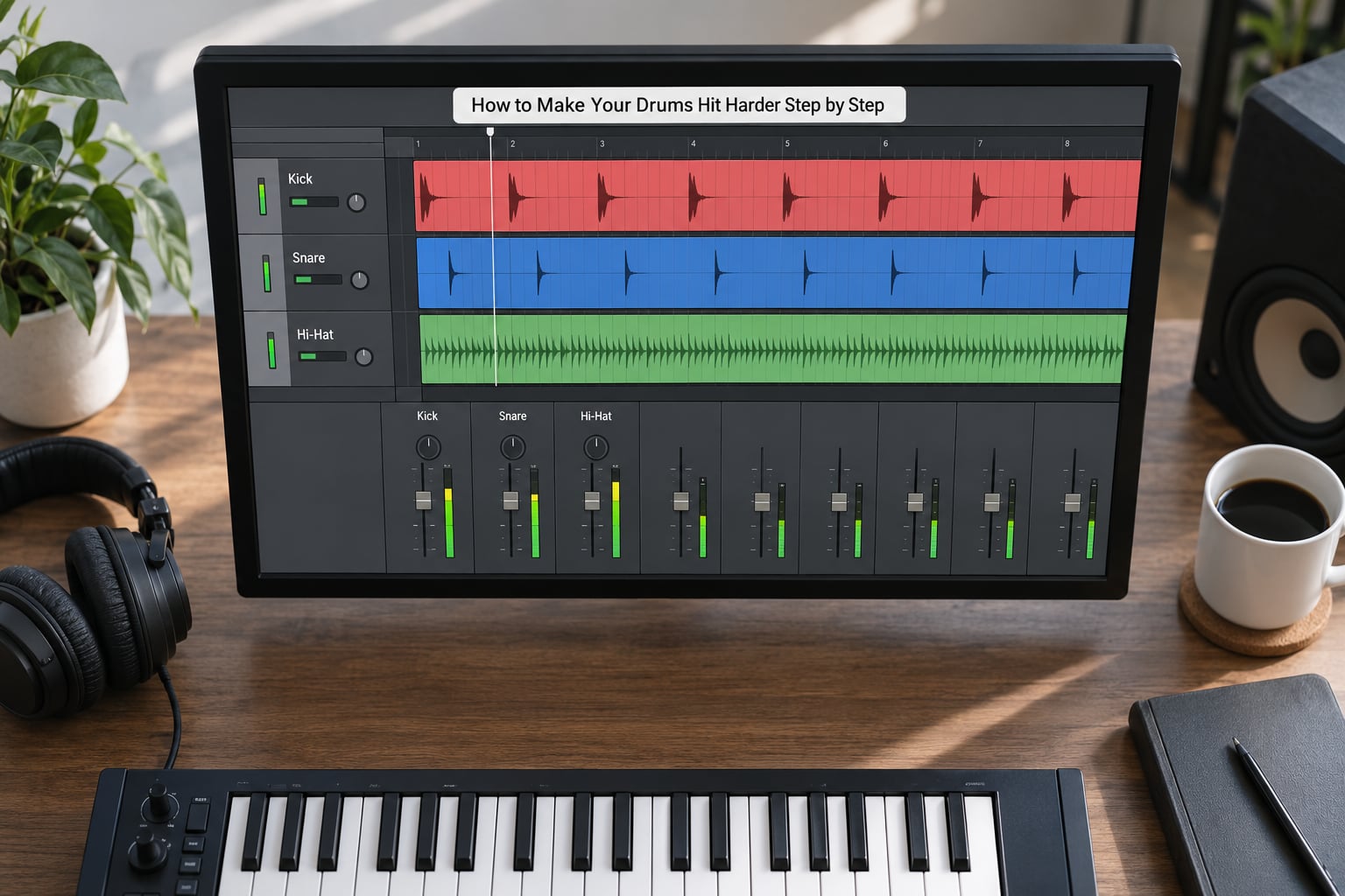How to Make Your Drums Hit Harder Step by Step