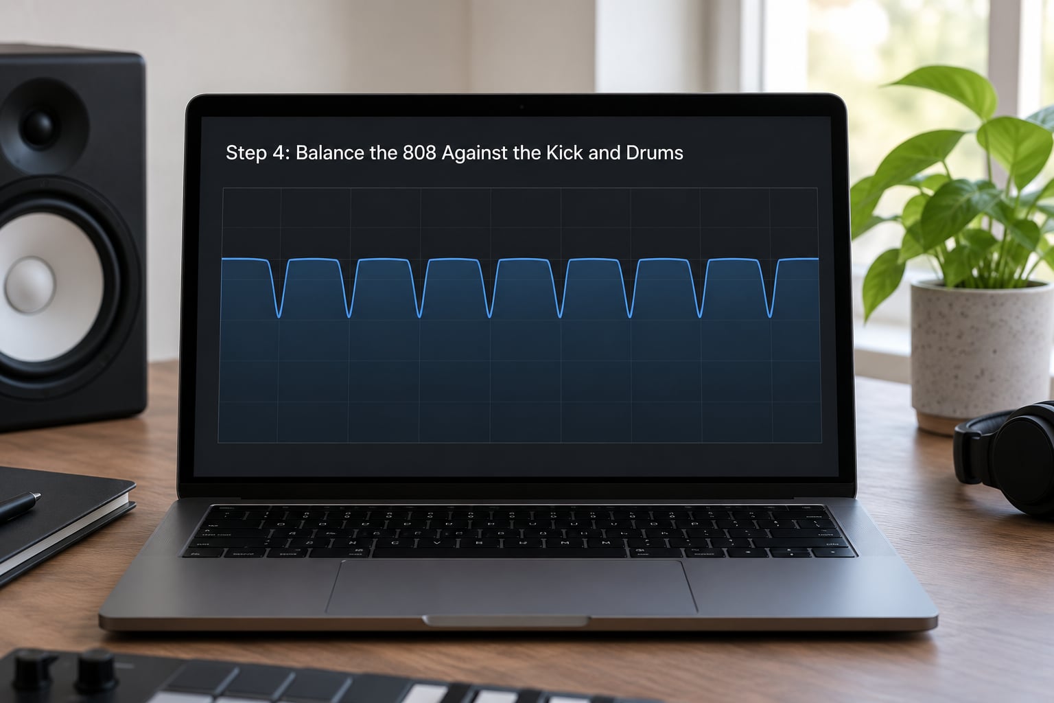 Step 4: Balance the 808 Against the Kick and Drums