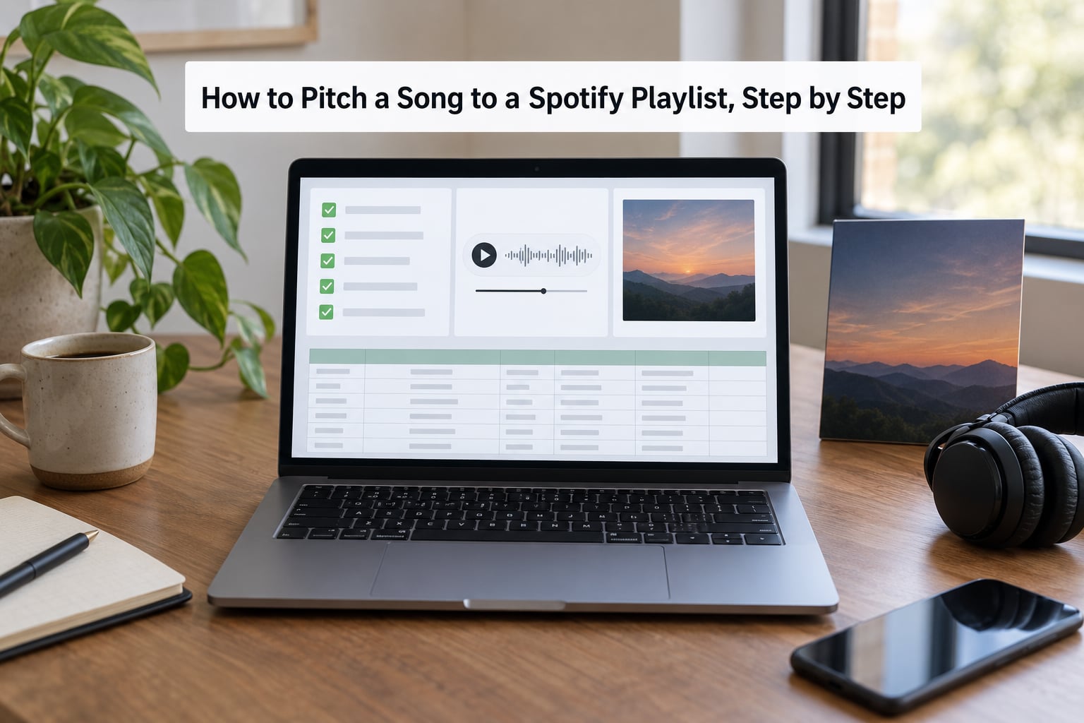 How to Pitch a Song to a Spotify Playlist, Step by Step