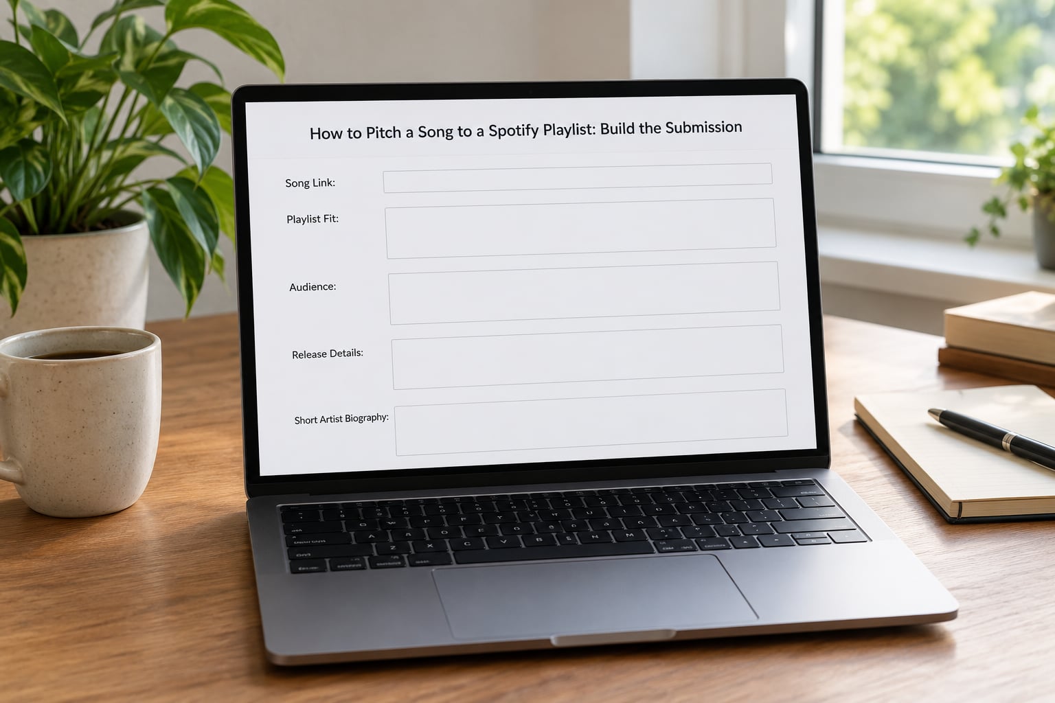 How to Pitch a Song to a Spotify Playlist: Build the Submission