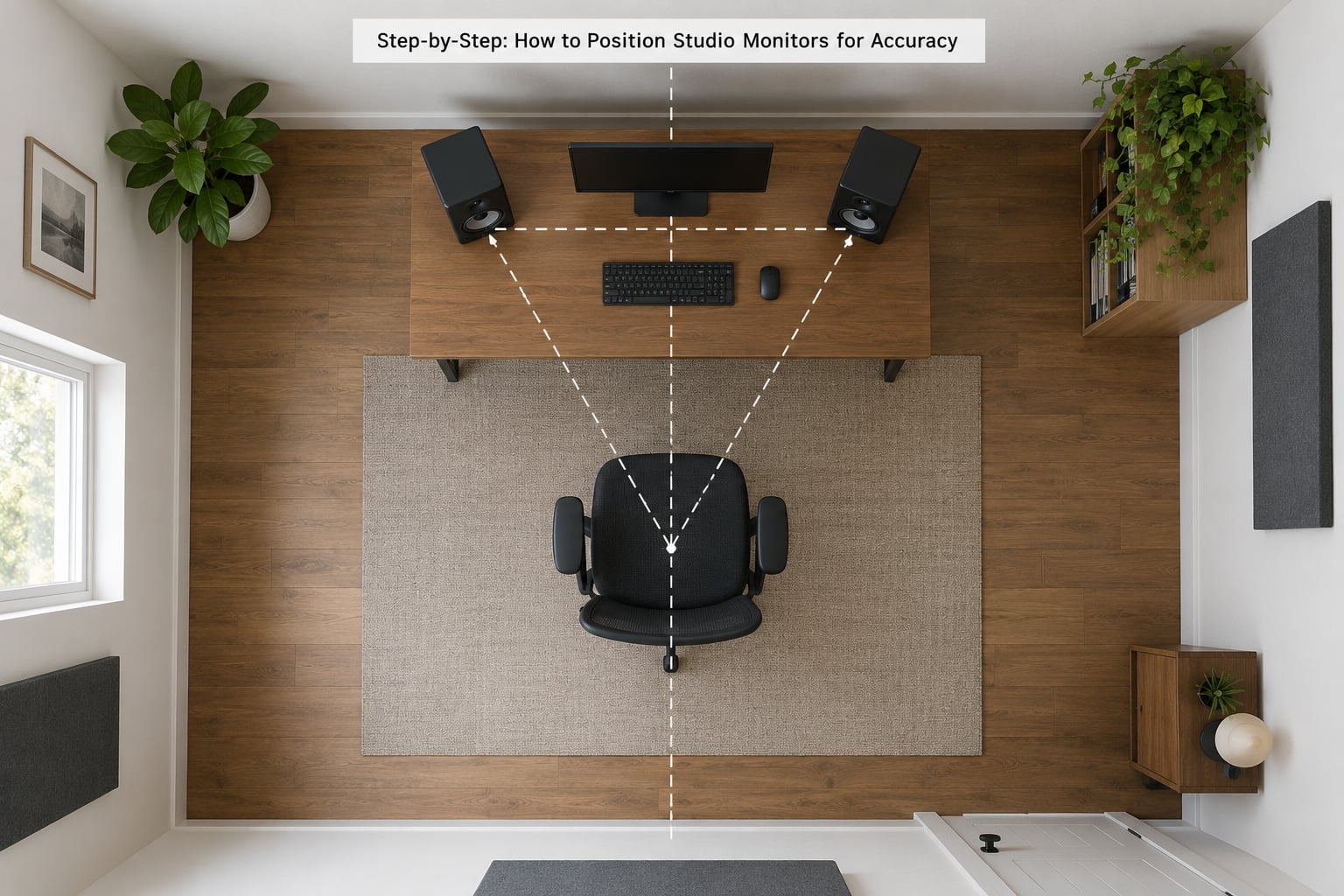 Step-by-Step: How to Position Studio Monitors for Accuracy