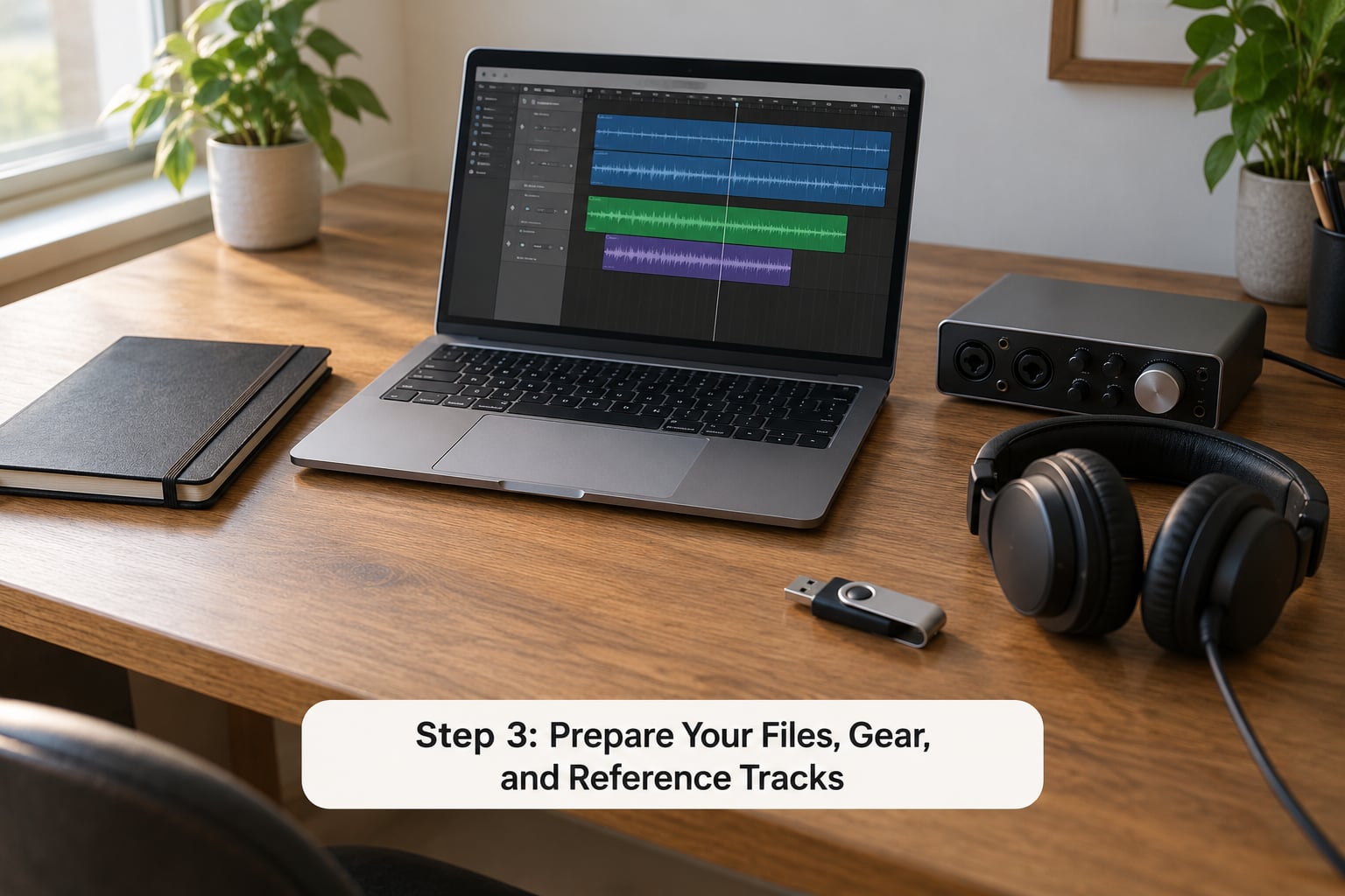 Step 3: Prepare Your Files, Gear, and Reference Tracks