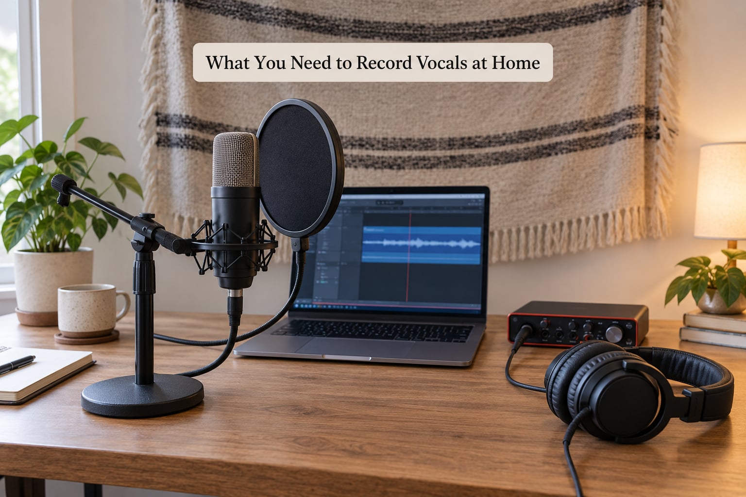 What You Need to Record Vocals at Home
