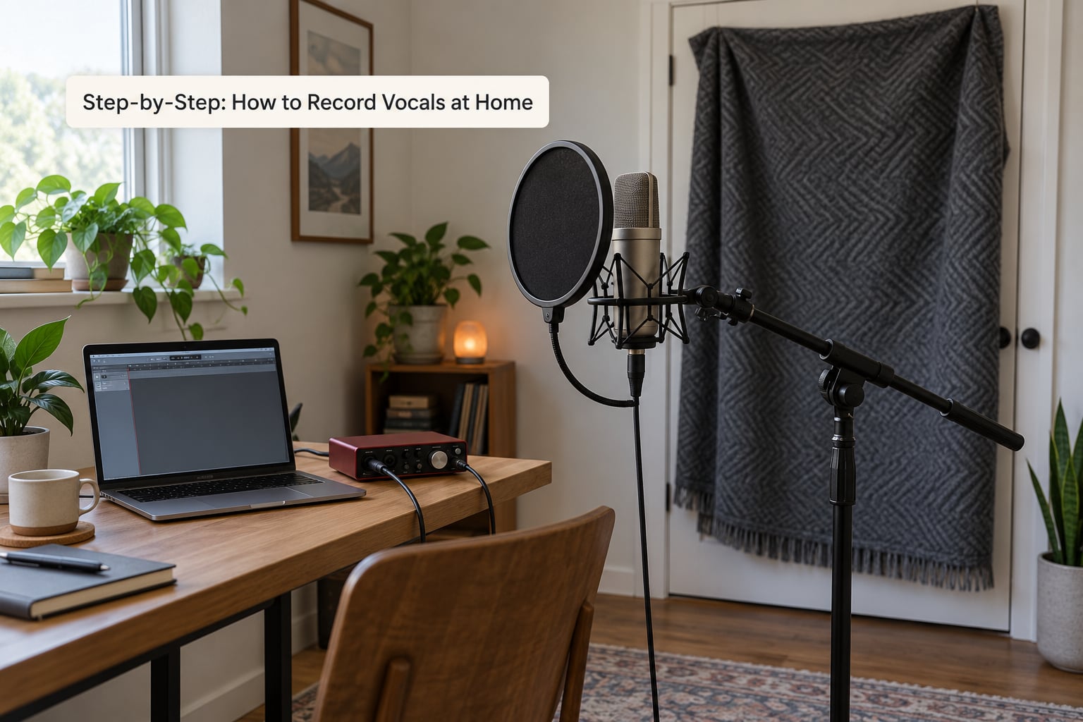 Step-by-Step: How to Record Vocals at Home
