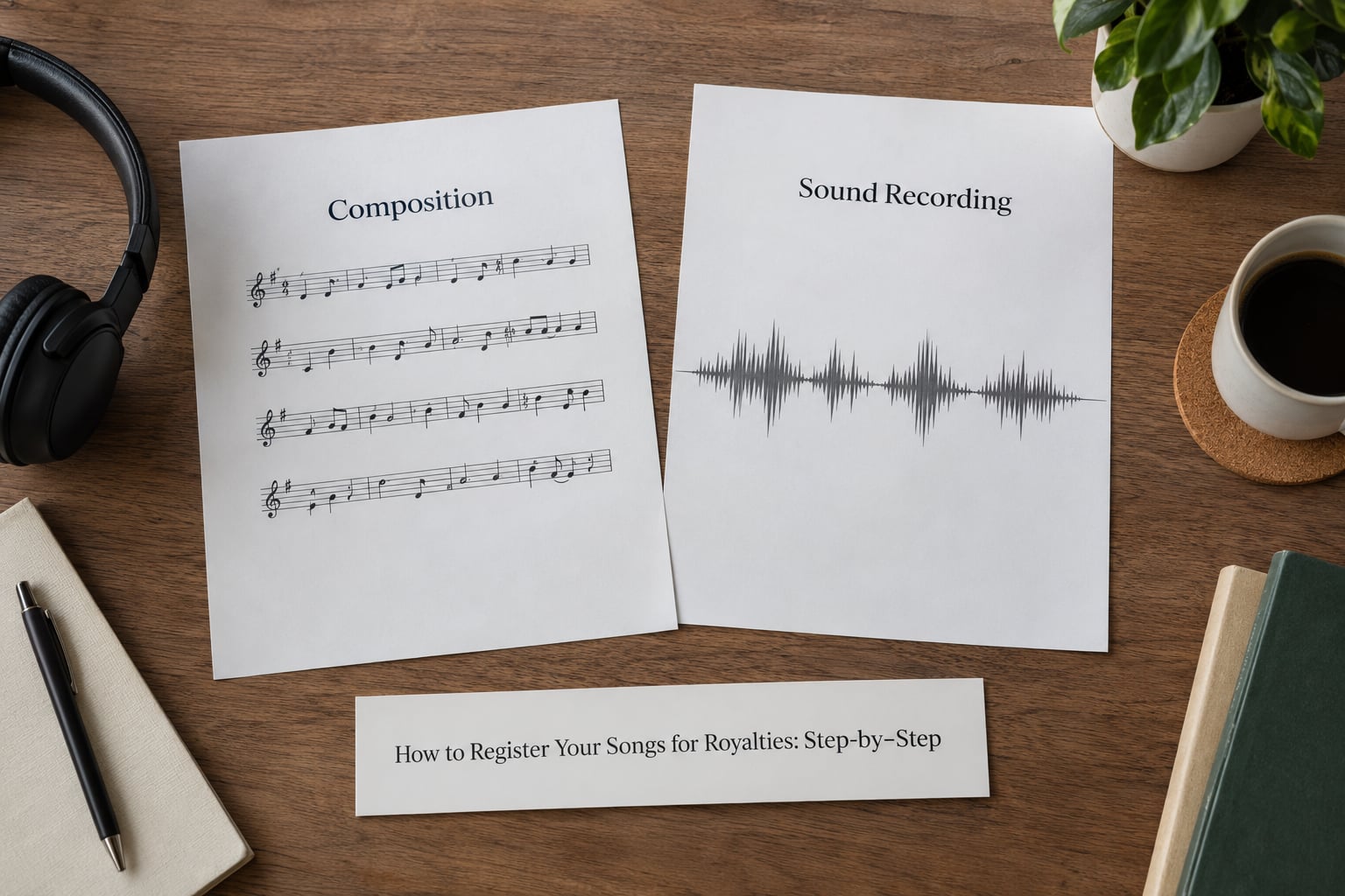 How to Register Your Songs for Royalties: Step-by-Step