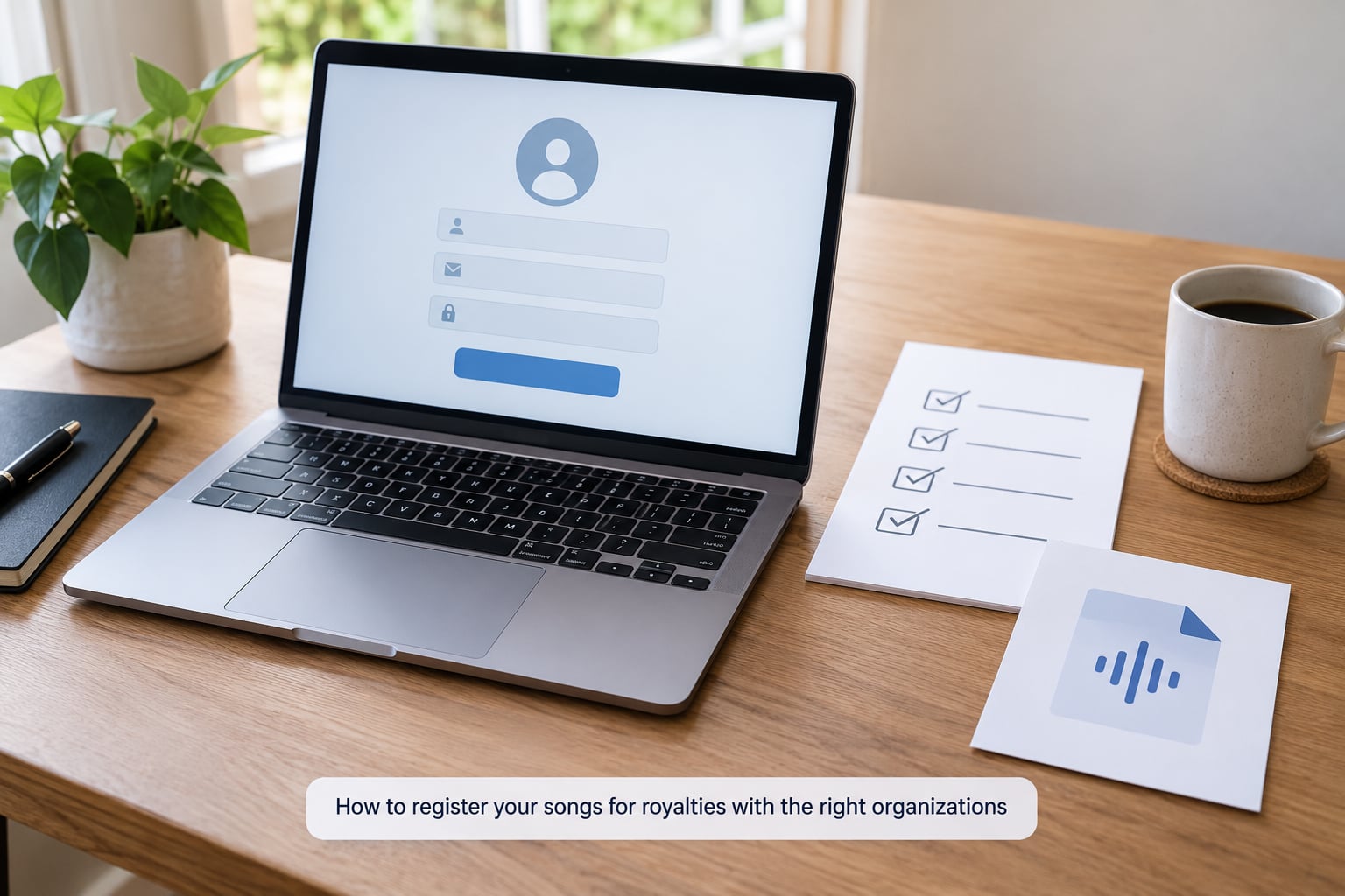 How to register your songs for royalties with the right organizations