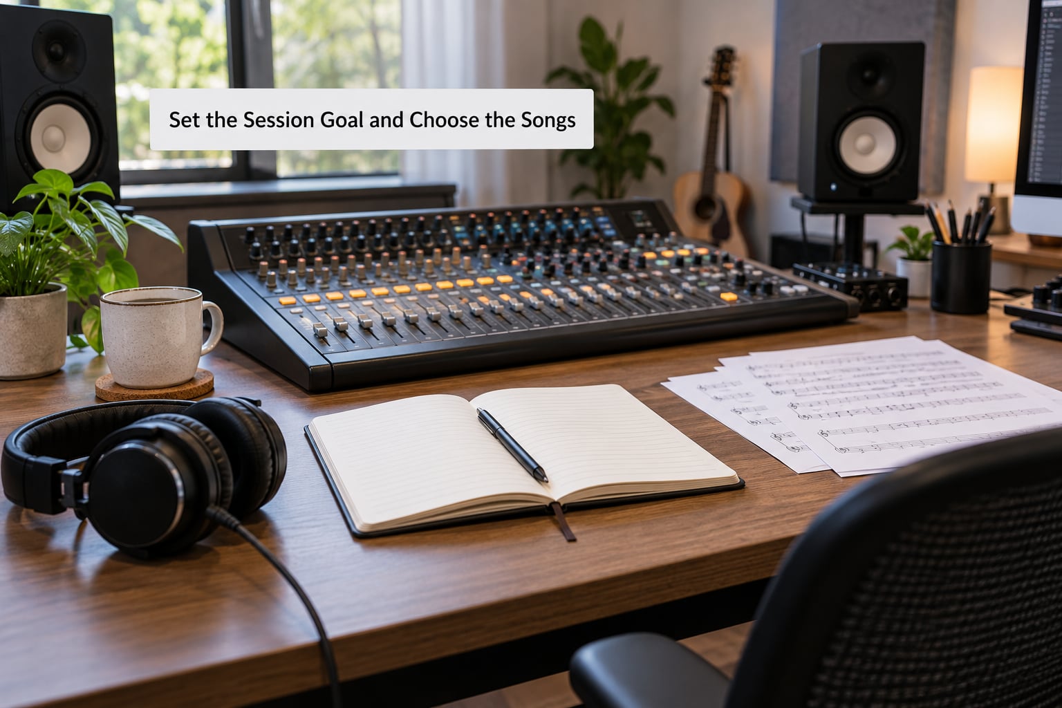 Set the Session Goal and Choose the Songs