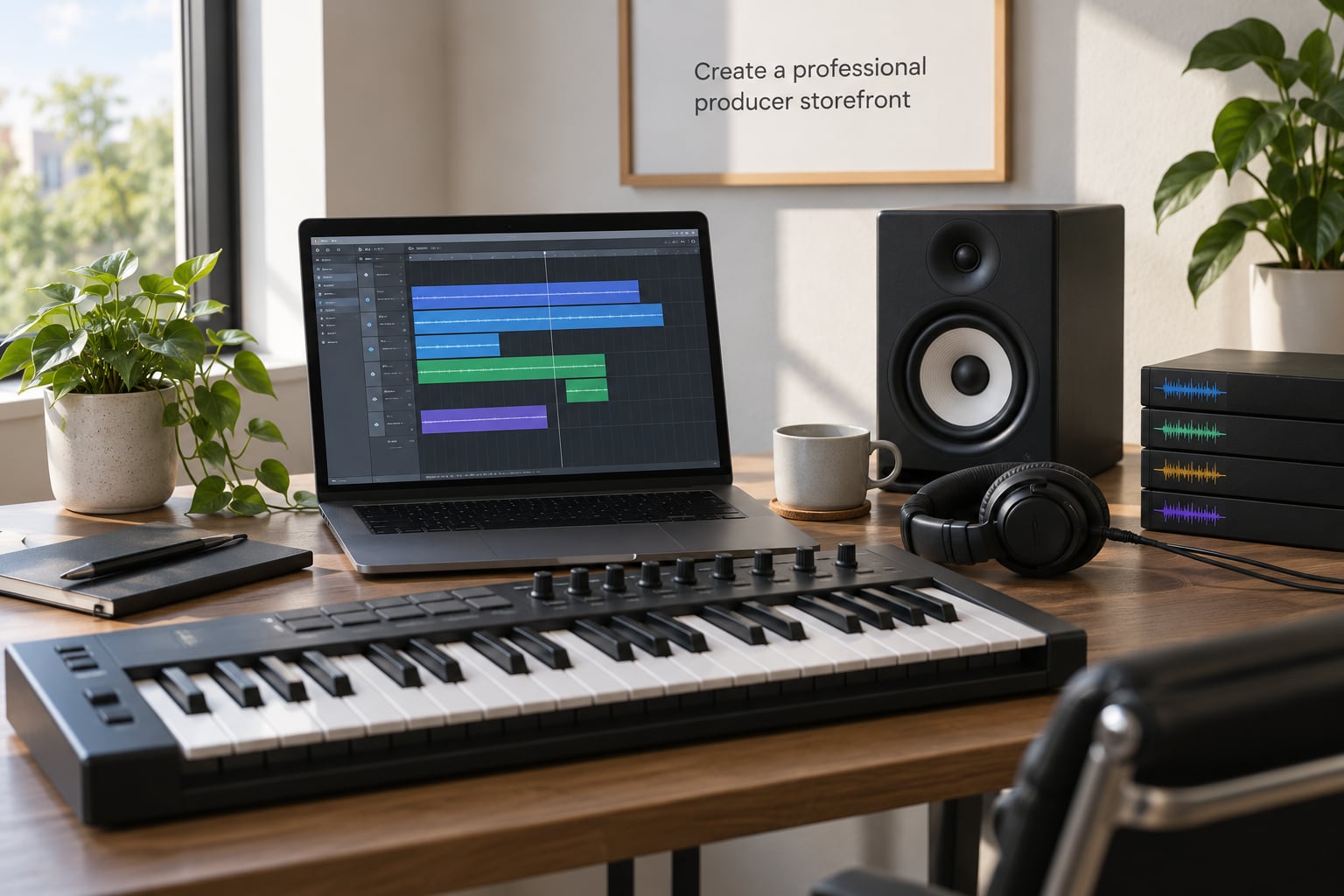 Create a professional producer storefront