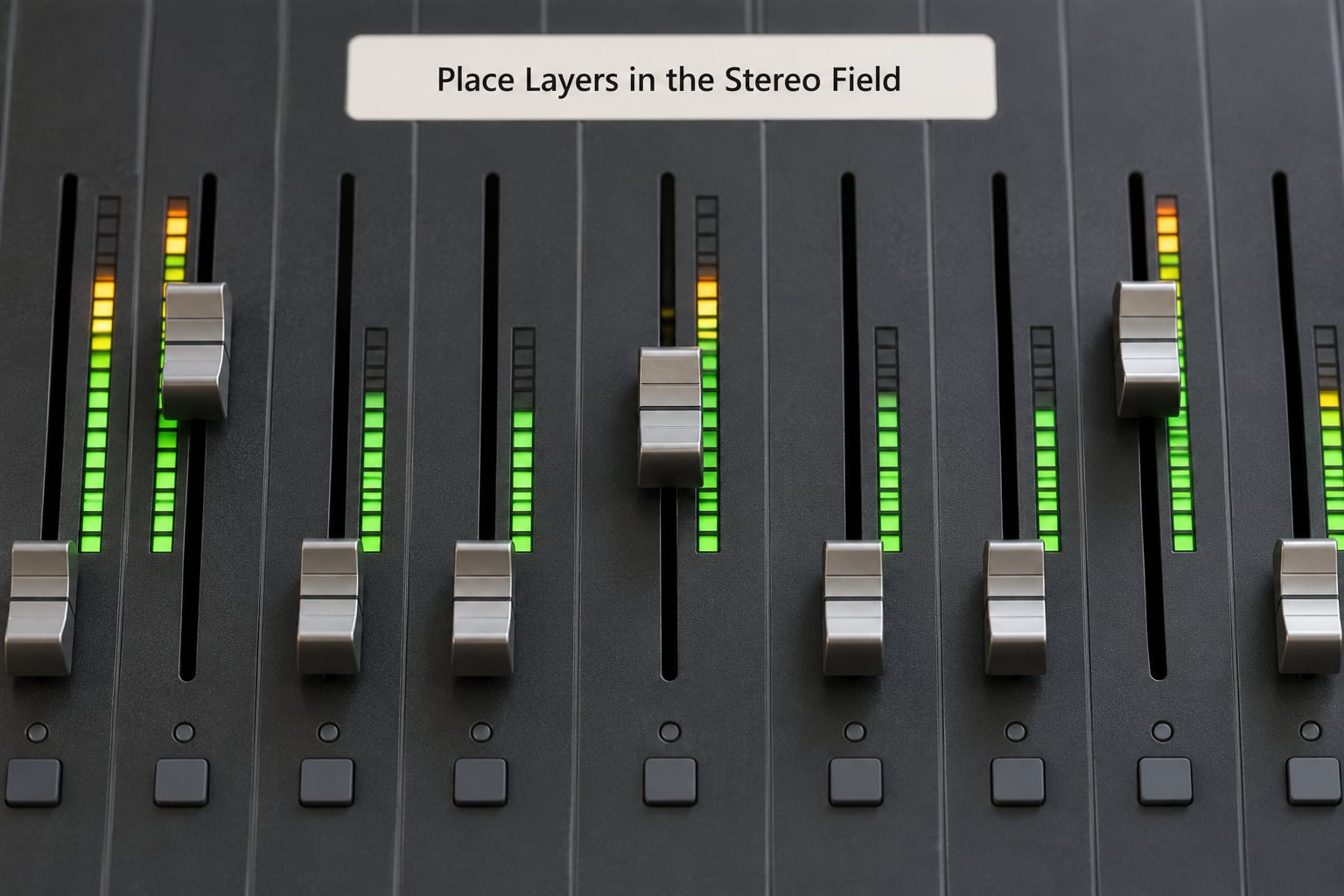 Place Layers in the Stereo Field