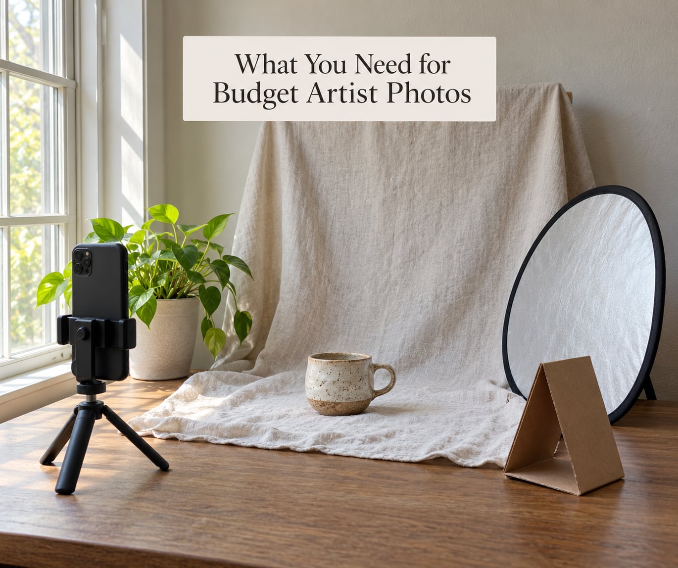 What You Need for Budget Artist Photos