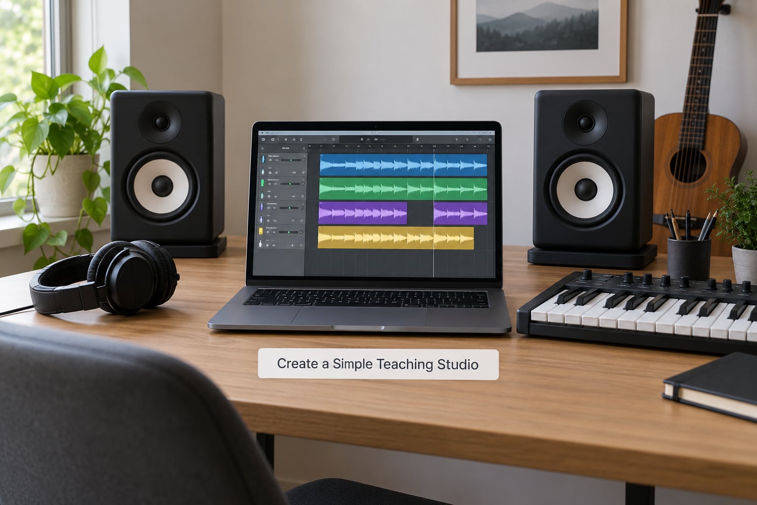 Create a Simple Teaching Studio