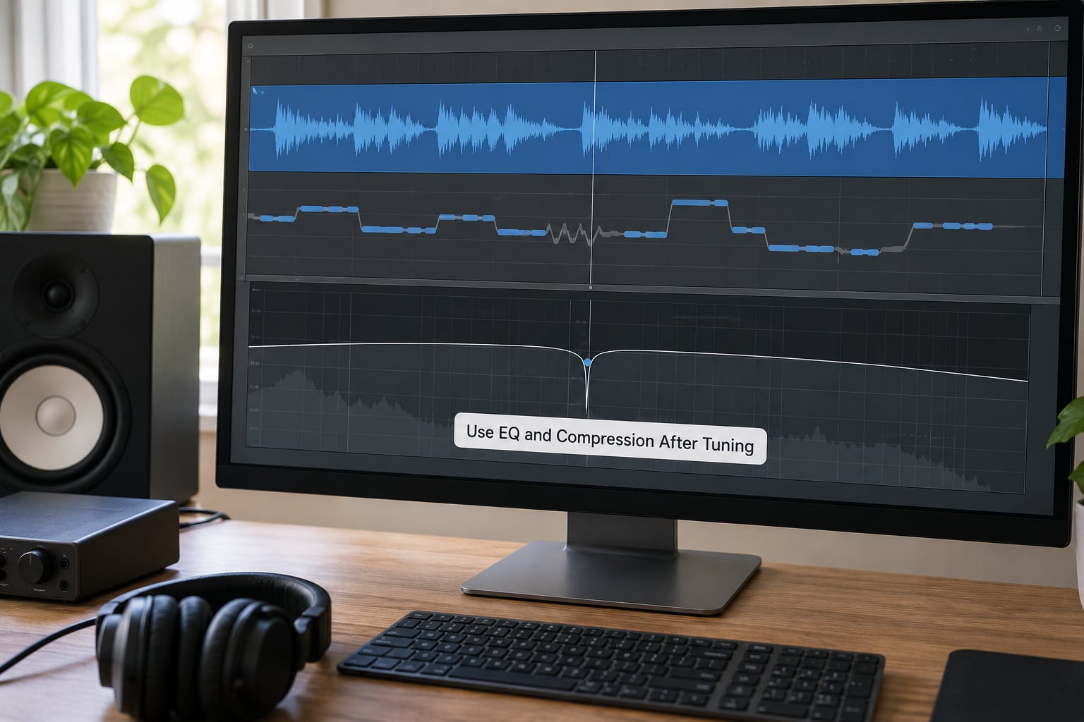 Use EQ and Compression After Tuning